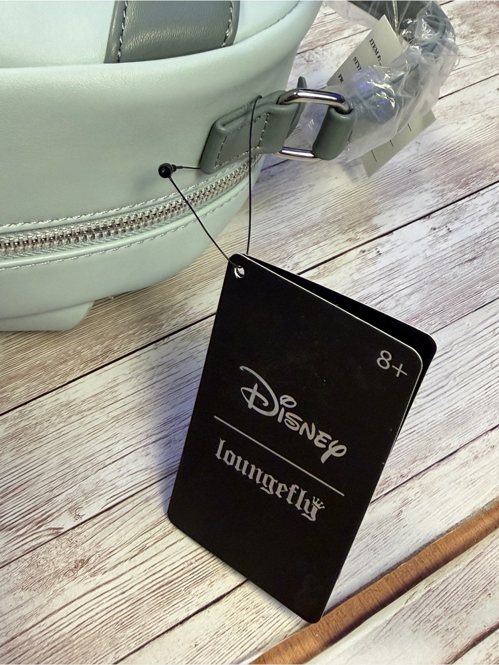 Loungefly Light Blue Dumbo Mini Backpack with Floppy Ears - Picture 6 of 7